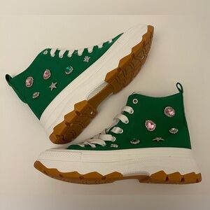 Women’s Bejeweled Platform Shoes